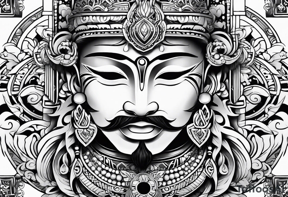 Vietnam tribal tattoo idea