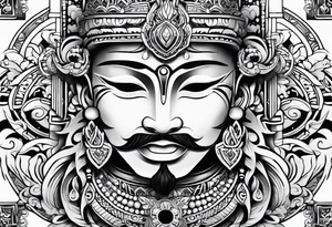 Vietnam tribal tattoo idea