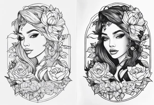 eva elfie tattoo idea