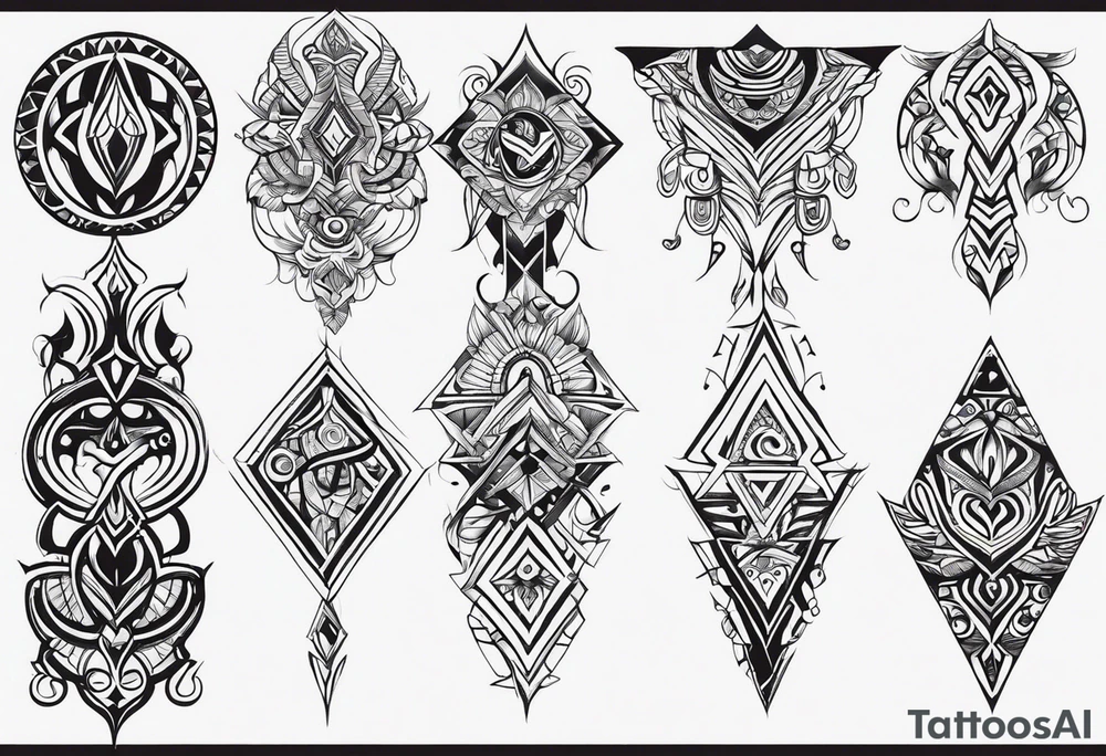 tribal tattoo idea