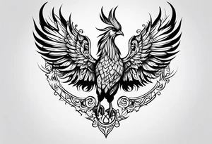 little pheonix tattoo idea
