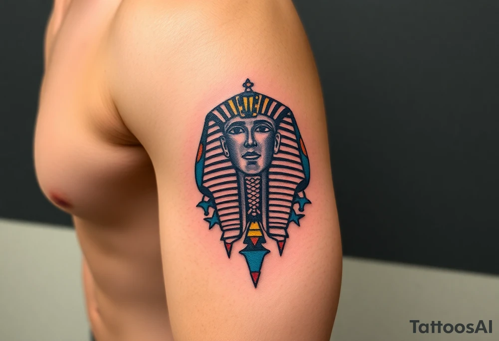 egpyptian theme tattoo idea