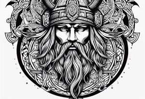 viking style tattoo for sleeve tattoo idea