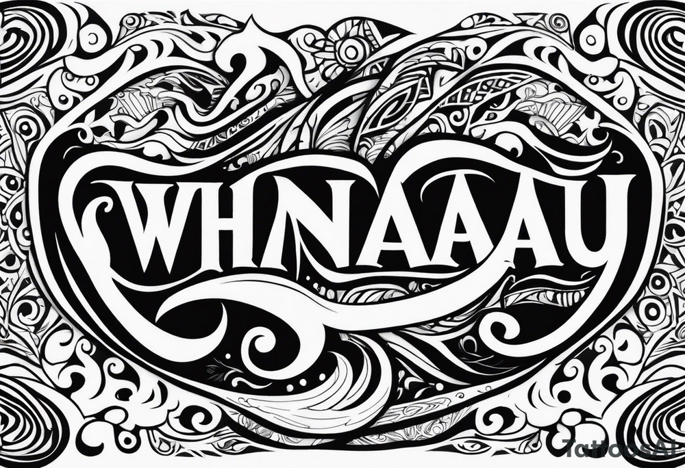 Whanau tattoo idea
