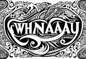 Whanau tattoo idea