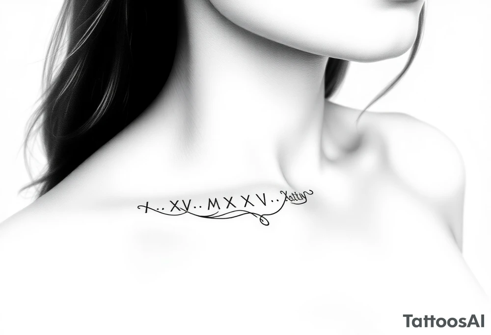I_XXV_MMXXIV tattoo idea