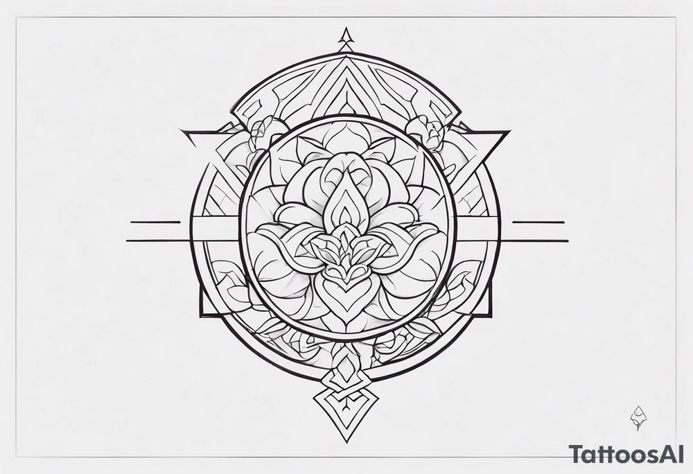 strength tattoo tattoo idea