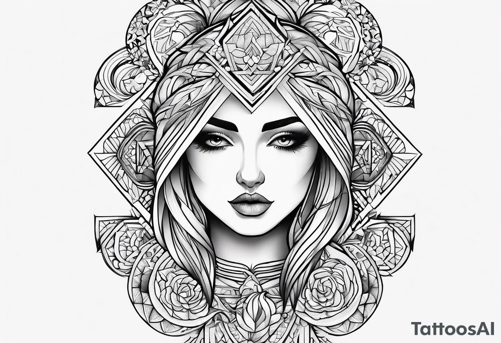 A and H tattoo idea