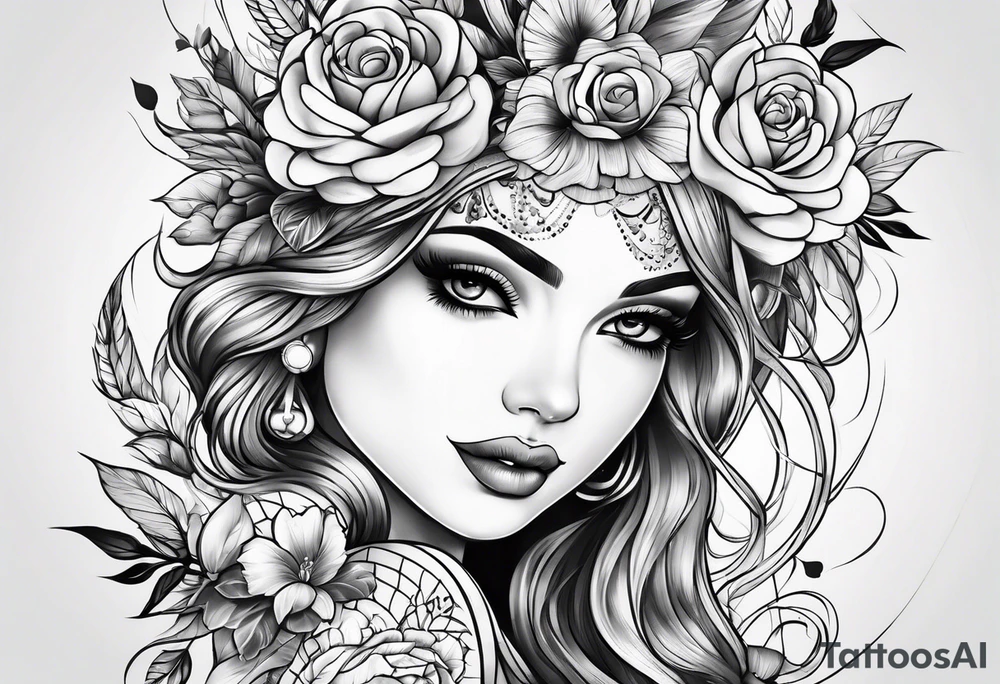 Foot tattoo tattoo idea