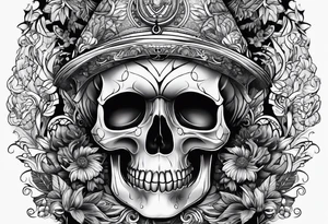 dark themed tattoo idea