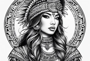 Pachamama tattoo idea