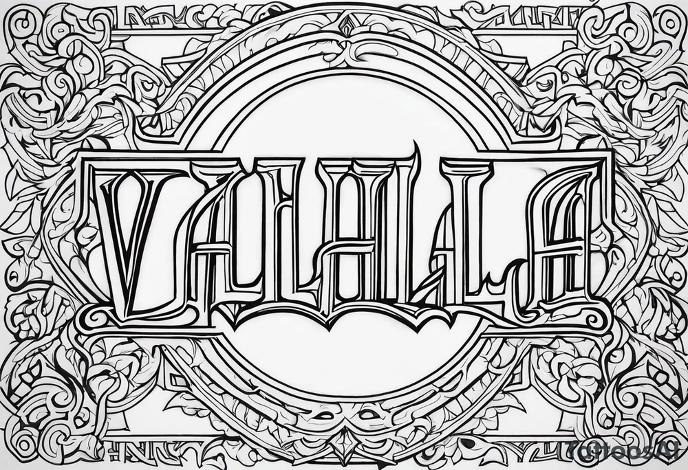 Valhalla tattoo idea