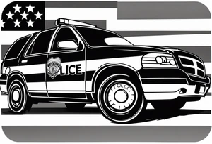 Police office  killed in the line of duty as a police officer. 9/12/2006 Eddie Thomas tattoo idea