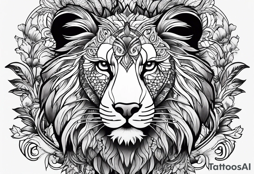 Animals tattoo idea