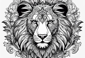 Animals tattoo idea