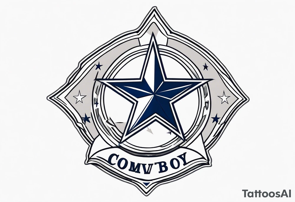 dallas cowboy star tattoo idea