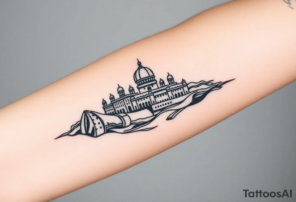 city of Atlantis
on arm tattoo idea