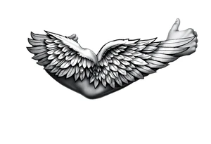 Wing tattoo idea