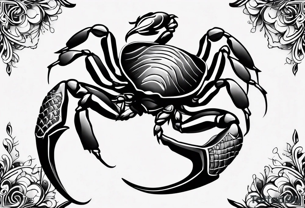 scorpio tattoo idea