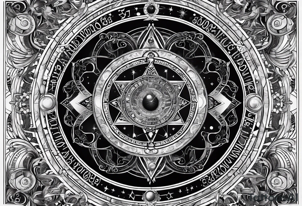 Astrology, Gemini, Natal Chart, angelic, soul mates, vision, planetary, the moon, third eye, armband tattoo idea