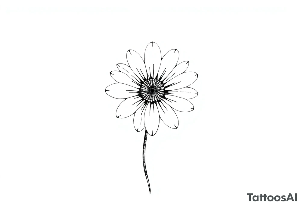 Daisy tattoo idea