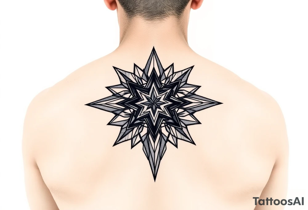 Geometric tattoo idea