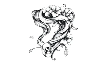 Bad bitch tattoo idea