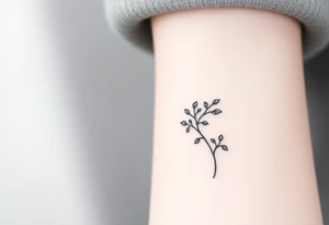 Ilex aquifolium tattoo idea