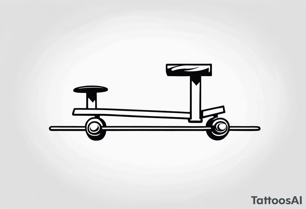 seesaw tattoo idea