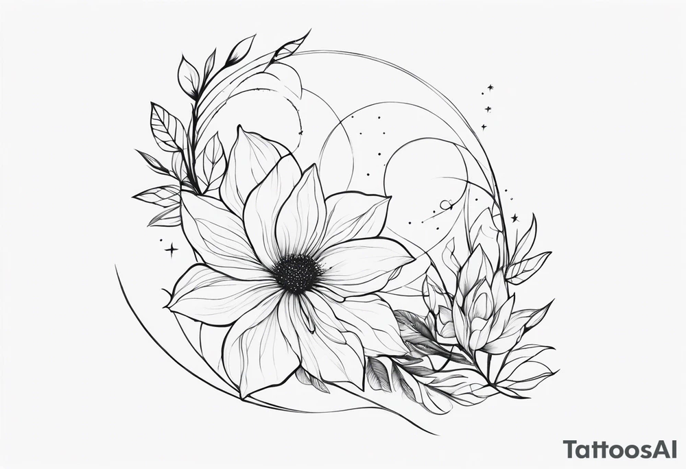 Ethereal Elegance tattoo idea