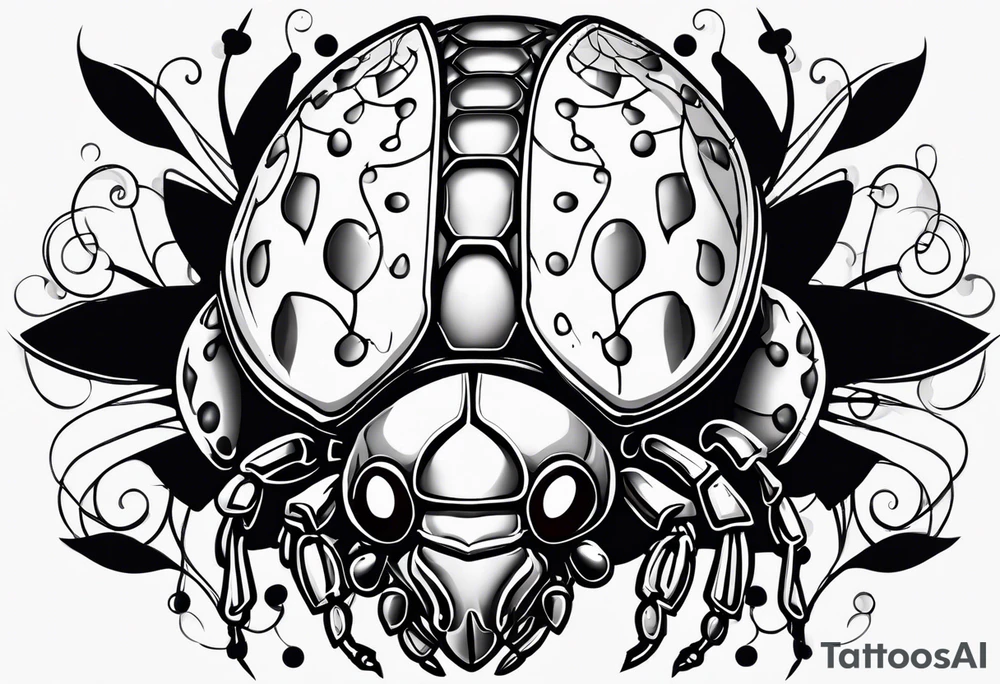 Lady bug tattoo idea