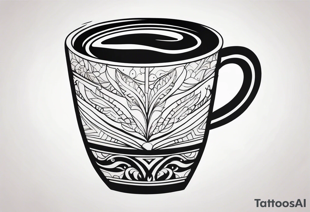 Coffee Cup tattoo idea
