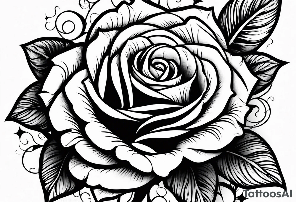 thirteen roses tattoo idea