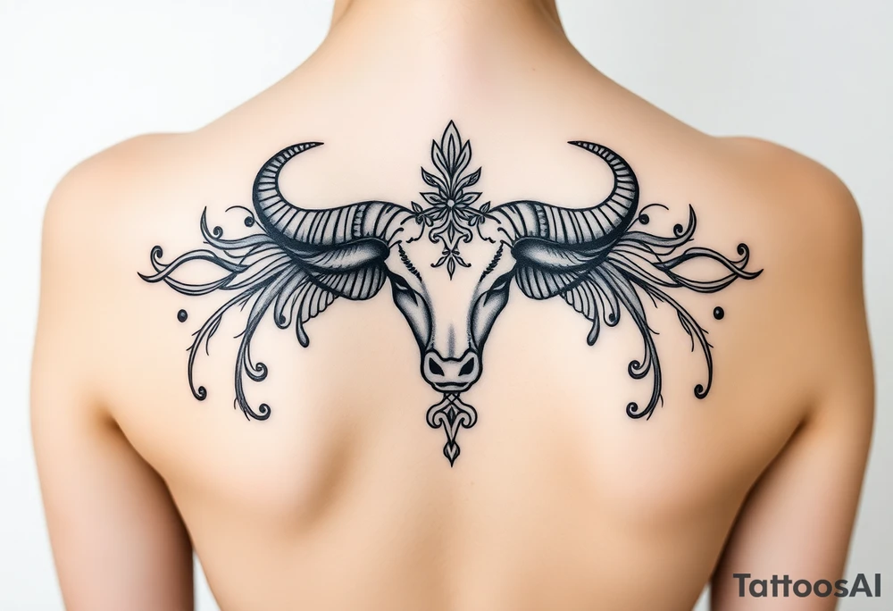 Taurus goddess tattoo idea