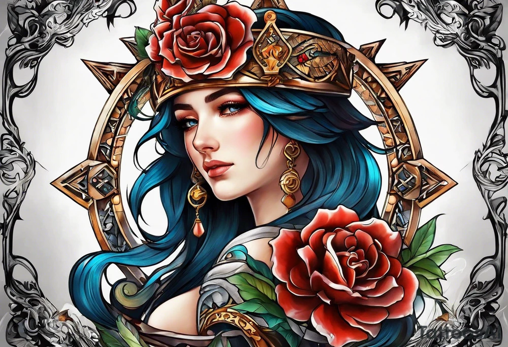 Signo sagitario tattoo idea
