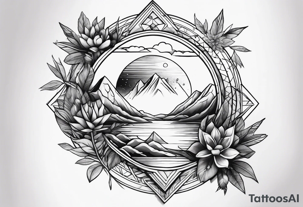 Nature tattoo idea