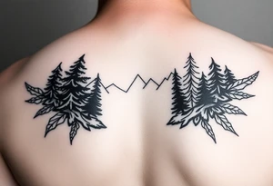 small canadian nature themed tattoo idea