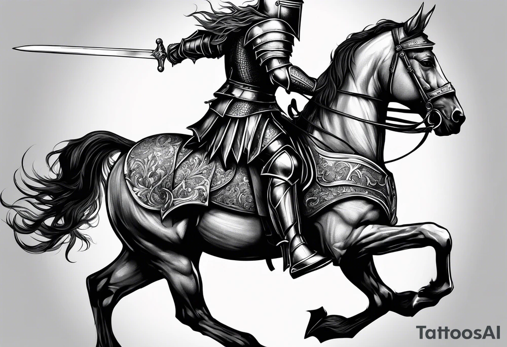 Knight tattoo idea