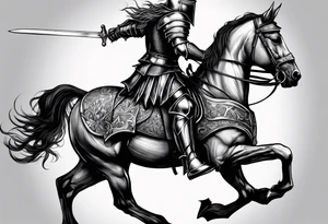 Knight tattoo idea