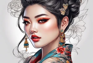 Con 
Rồng tattoo idea