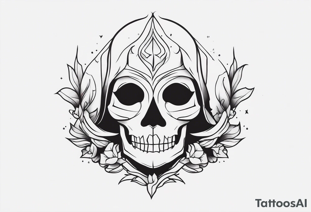 ghost tattoo idea