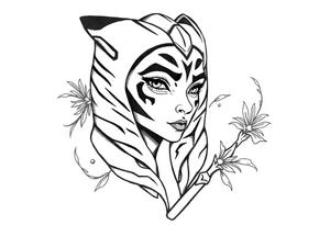 Ahsoka tattoo idea
