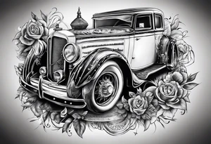 Time traveller tattoo idea
