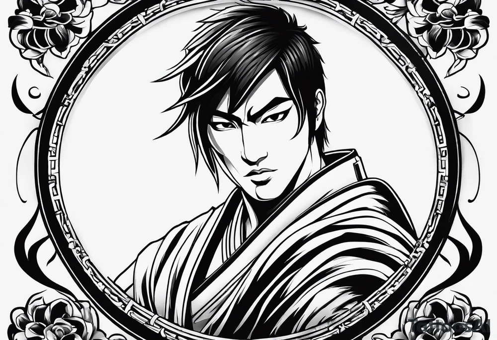 Martial arts tattoo idea