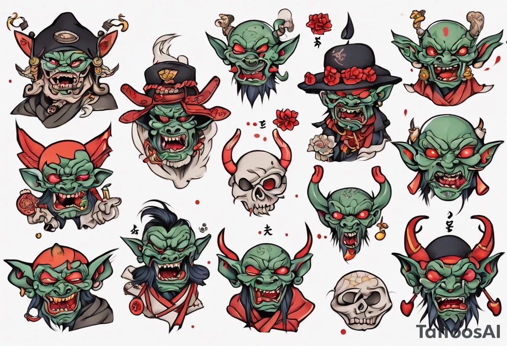 Korean Goblin tattoo idea