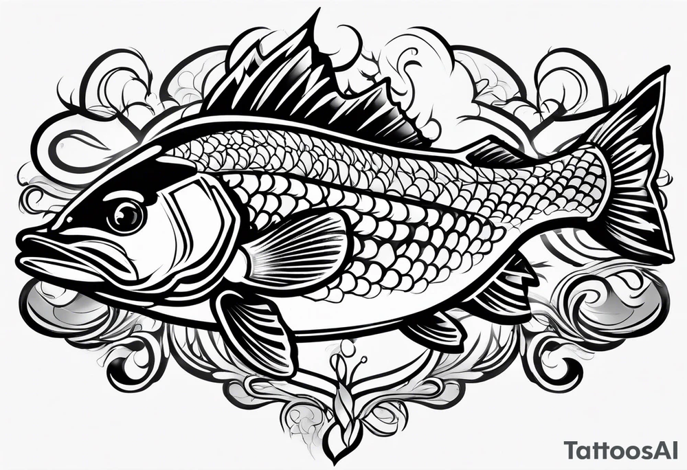 walleye tattoo idea