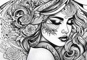 Wound mark tattoo design tattoo idea