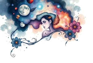 Universe tattoo idea