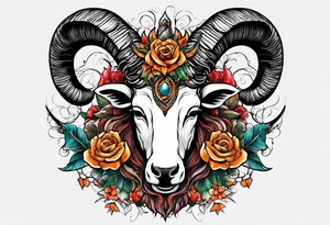 Capricorn and includes the letters sjy tattoo idea