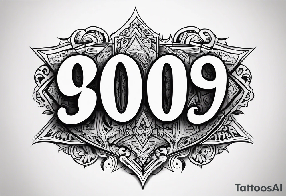 900 DAYS tattoo idea